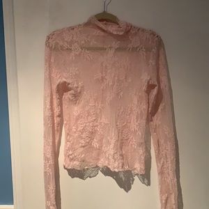 Sweet Secrets Turtleneck, light pink